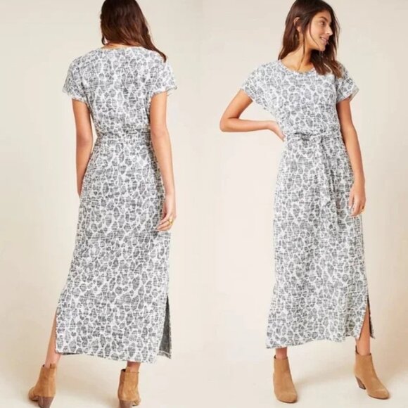 Anthropologie Dresses & Skirts - Anthropologie Dolan Left Coast Taleen Textured Midi Dress XL
